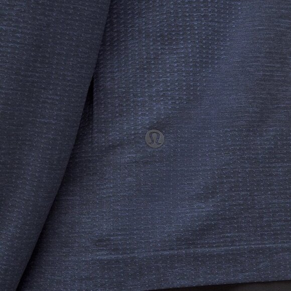 LULULEMON l Metal Vent Tech Long-Sleeve Shirt Mineral Blue / True navy - Size XL - Picture 2 of 9